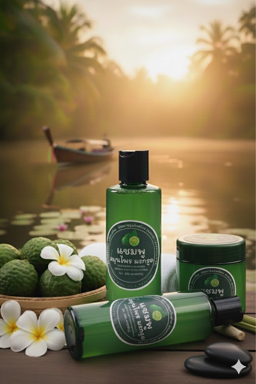 เเซมพูมะกรูดสมุนไพร