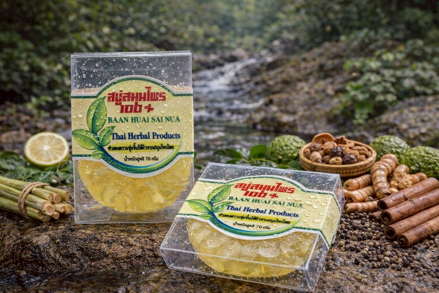 สบู่ขมิ้นสมุนไพร