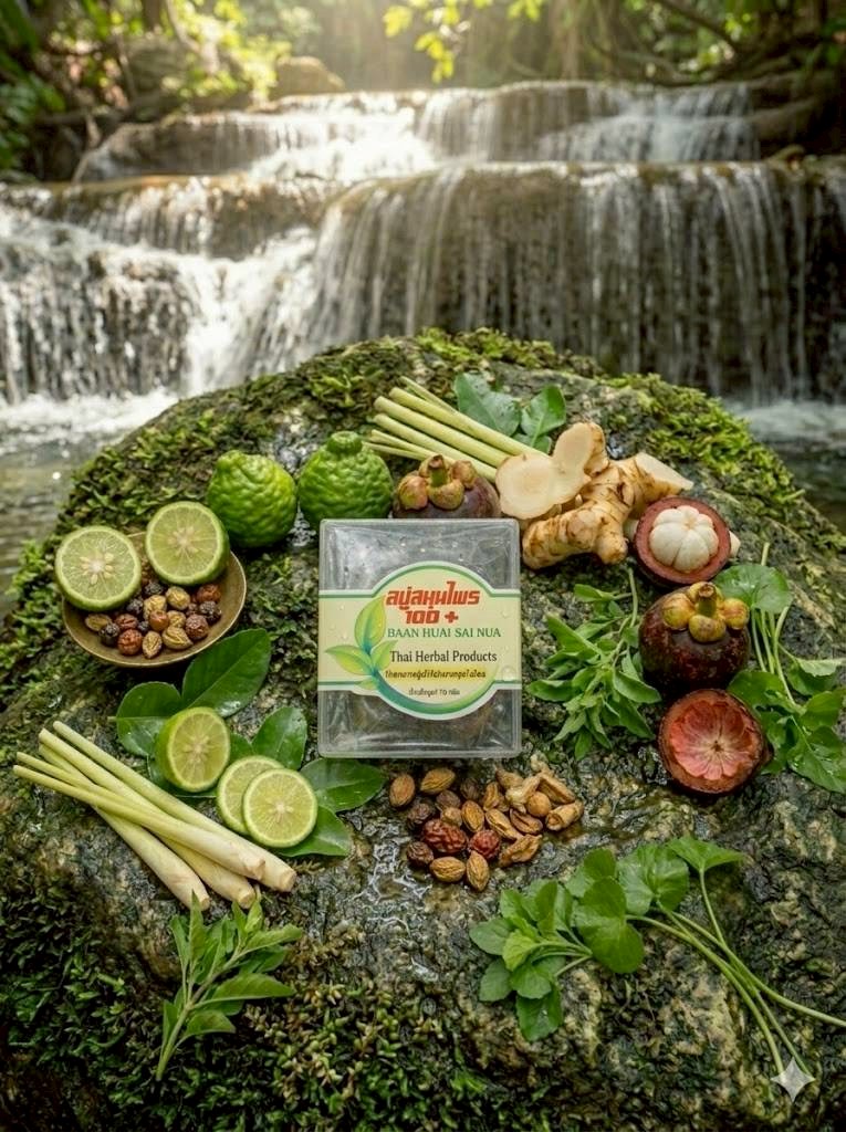 สบู่สูตรฝักขาว