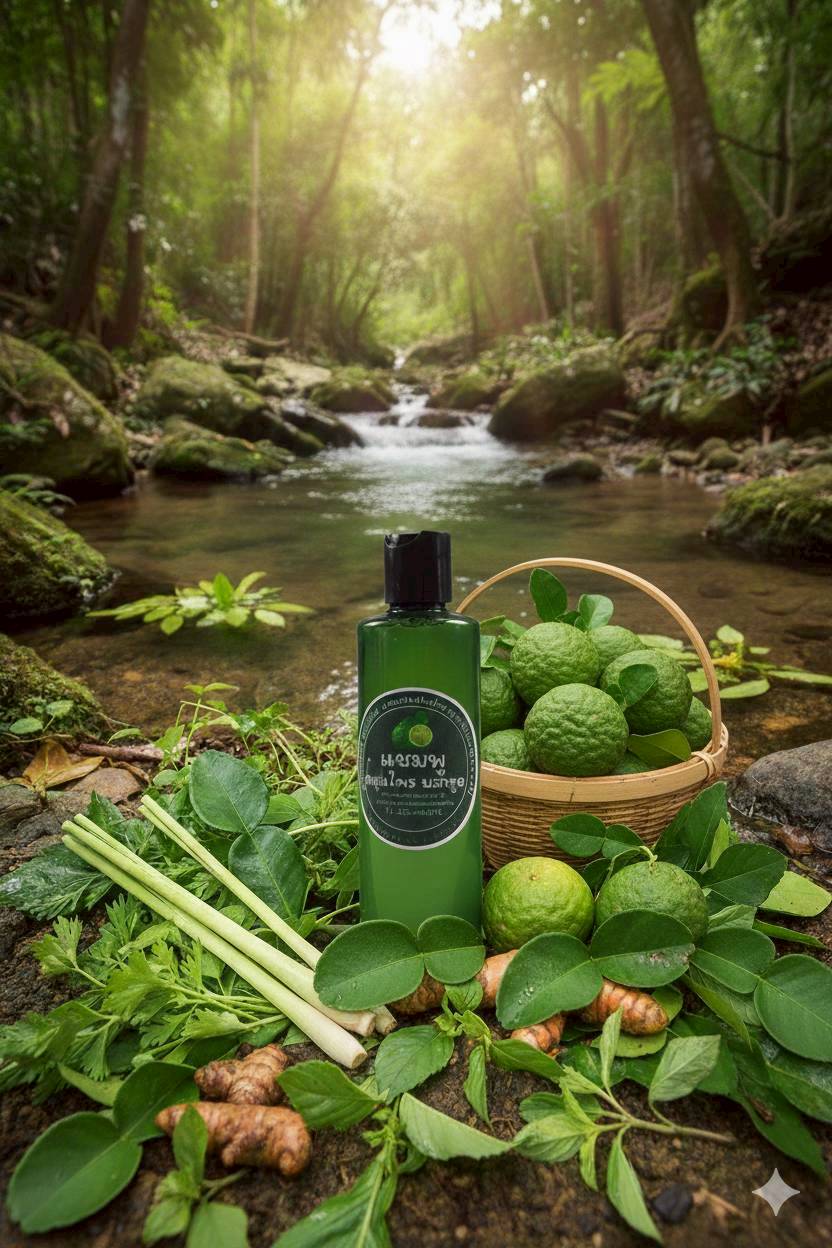 เเชมพูมะกรูดสมุนไพร