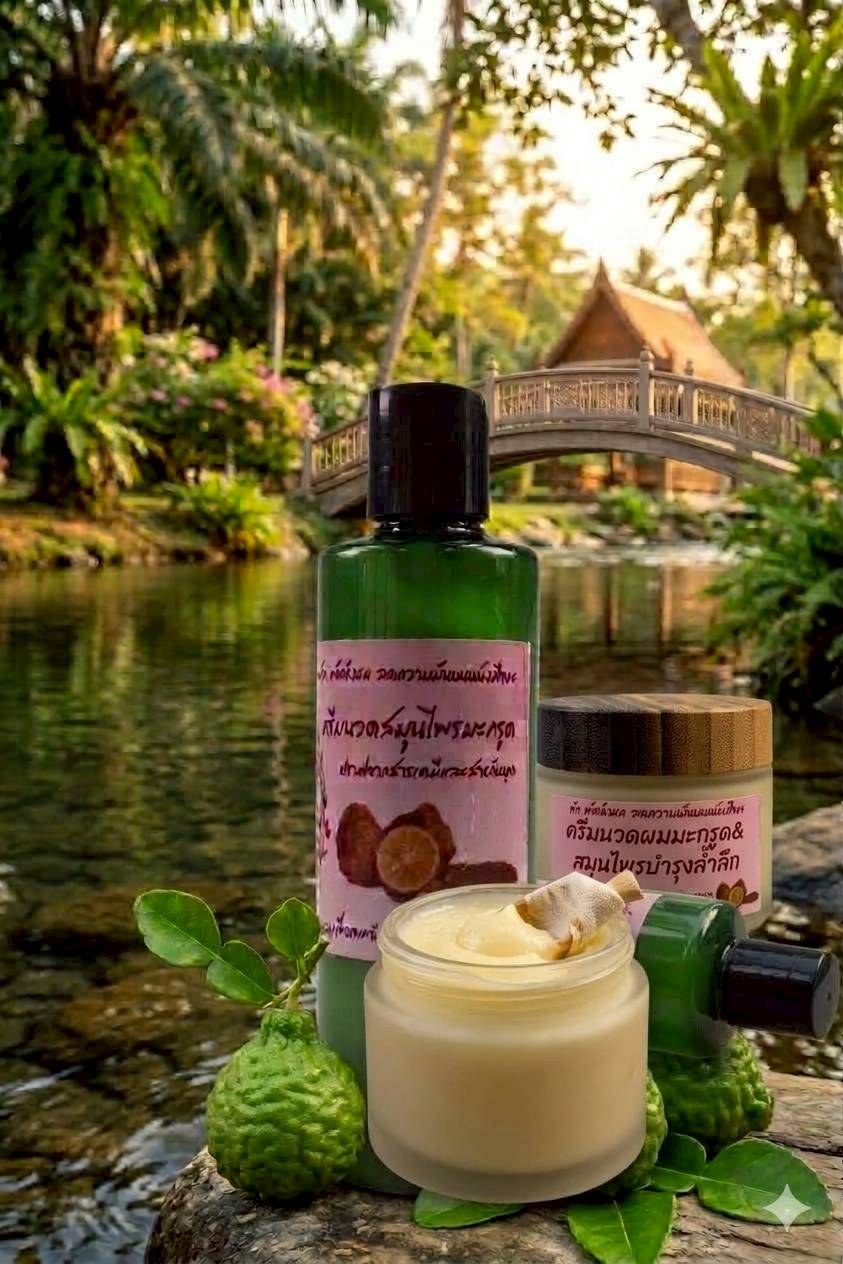 เเชมพูมะกรูดสมุนไพร