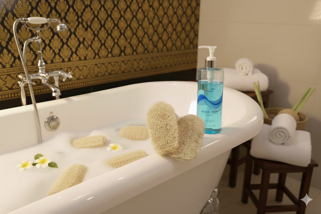 ใยบวบขัดผิว